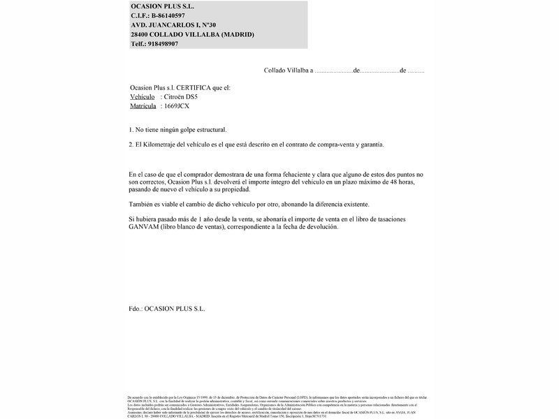 Citroen DS5 1.6 BlueHDi Desire 88 kW (120 CV)
