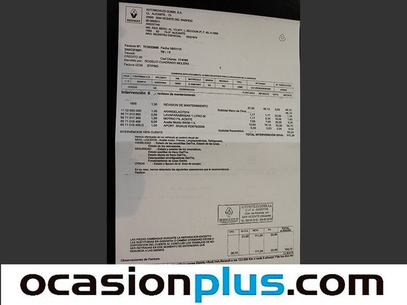 Dacia Lodgy dCi 110 Laureate 7 plazas 79kW (107CV)