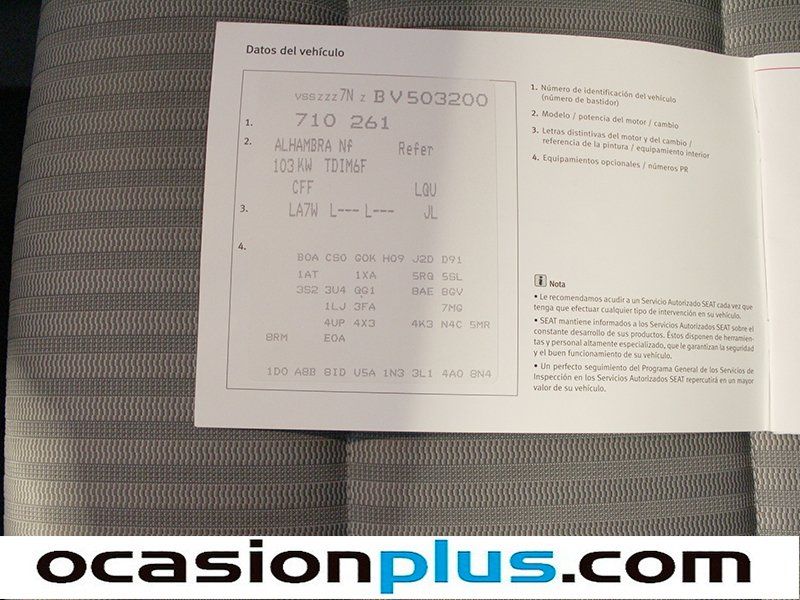 Seat Alhambra 2.0 TDI CR E-Ecomotive Reference 103 kW (140 CV)