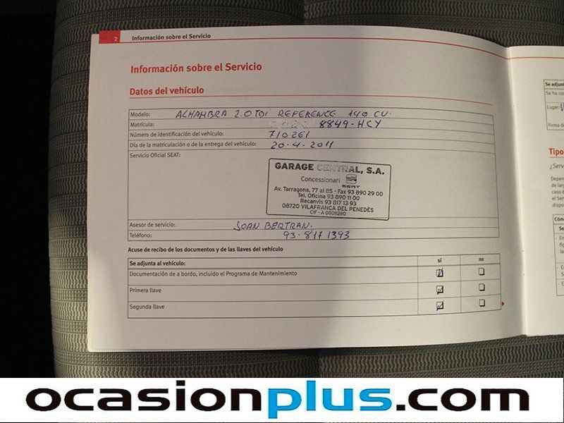 Seat Alhambra 2.0 TDI CR E-Ecomotive Reference 103 kW (140 CV)