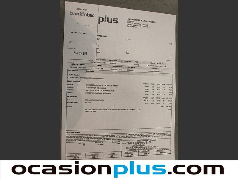 Chevrolet Epica 2.5 24v LTX Auto 115kW (156CV)