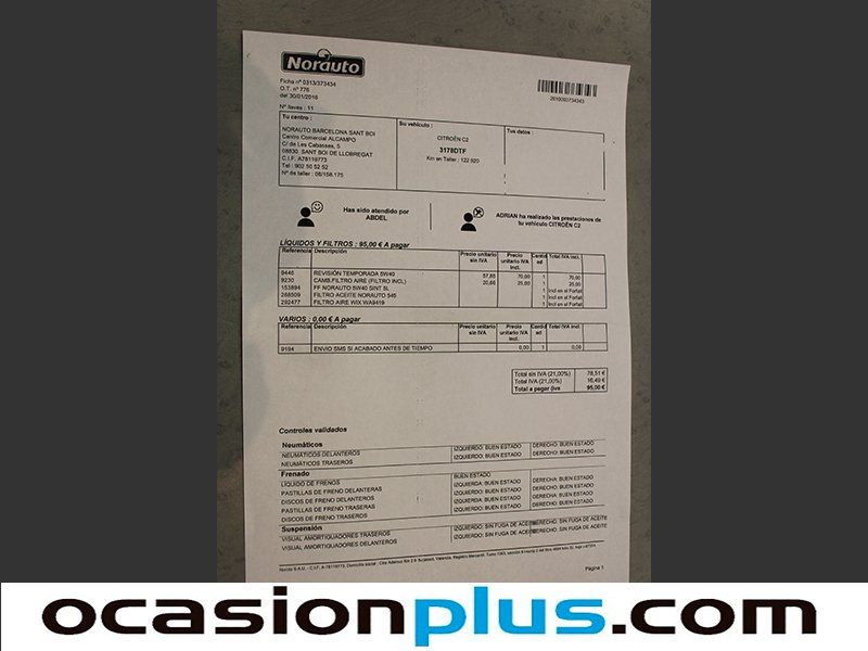 Citroen C2 1.1 i SX 60CV