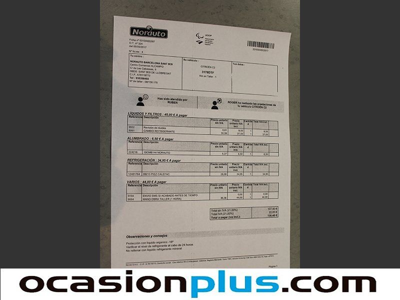 Citroen C2 1.1 i SX 60CV