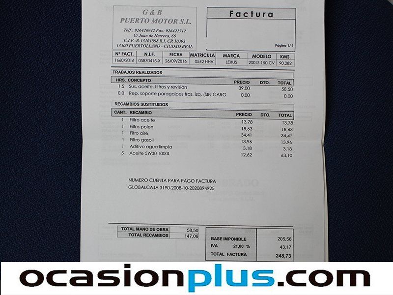 Lexus IS 200 200d Premium 110kW (150CV)