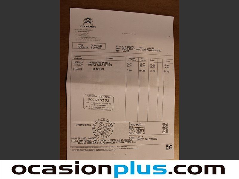 Citroen Grand C4 Picasso 1.6 HDi 110cv Millenium 7 Plazas