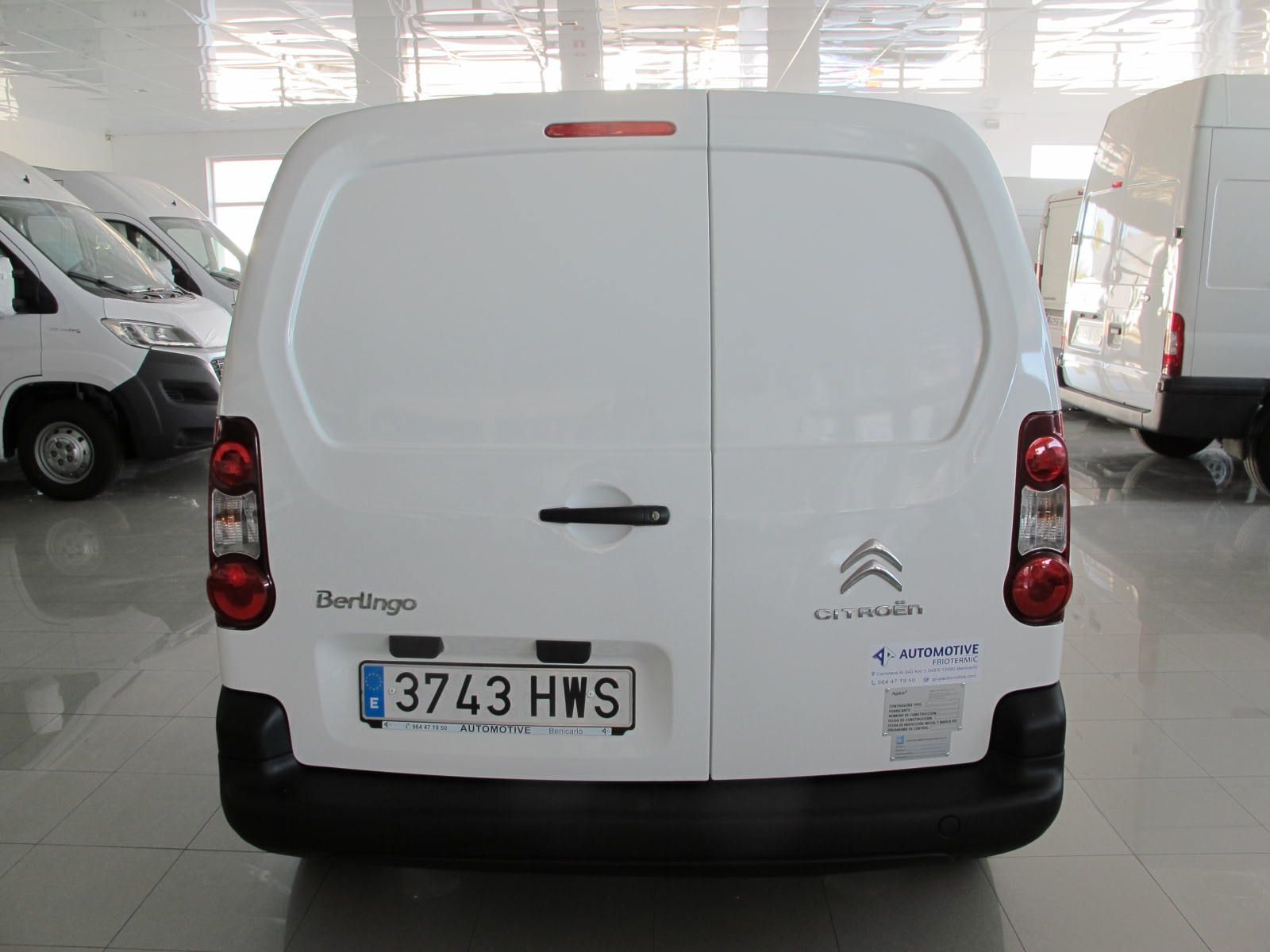 Citroen Berlingo 1.6 HDI ISOTERMO FRIGORÍFICO 0C