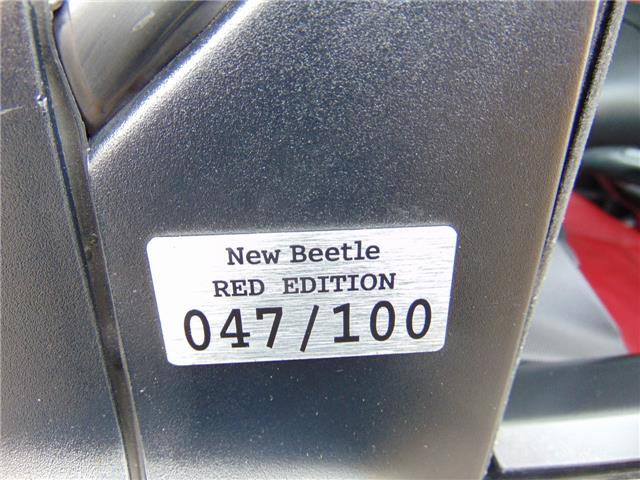 Volkswagen Beetle 1.8T Red Edition nº47/100 unidades limited edition