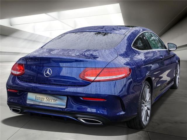 Mercedes-Benz C 220 Coupé d, Paquete AMG, LED, Cámara, Techo pano, NAV