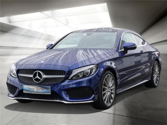 Mercedes-Benz C 220 Coupé d, Paquete AMG, LED, Cámara, Techo pano, NAV