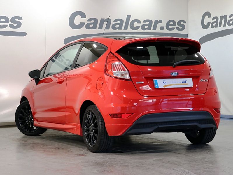Ford Fiesta 1.0 Ecoboost ST-Line red&black 140