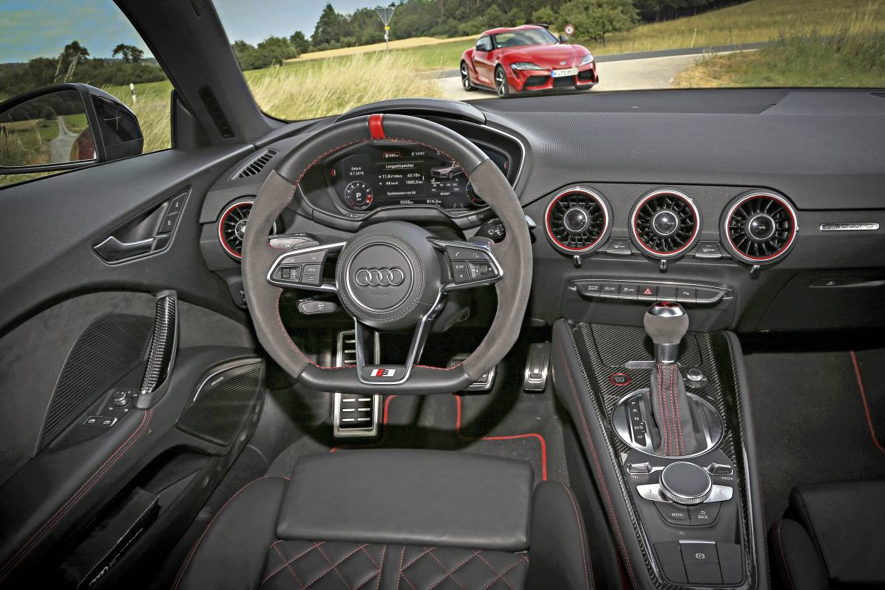 Audi TTS Competition vs Toyota Gr Supra: razón frente a corazón