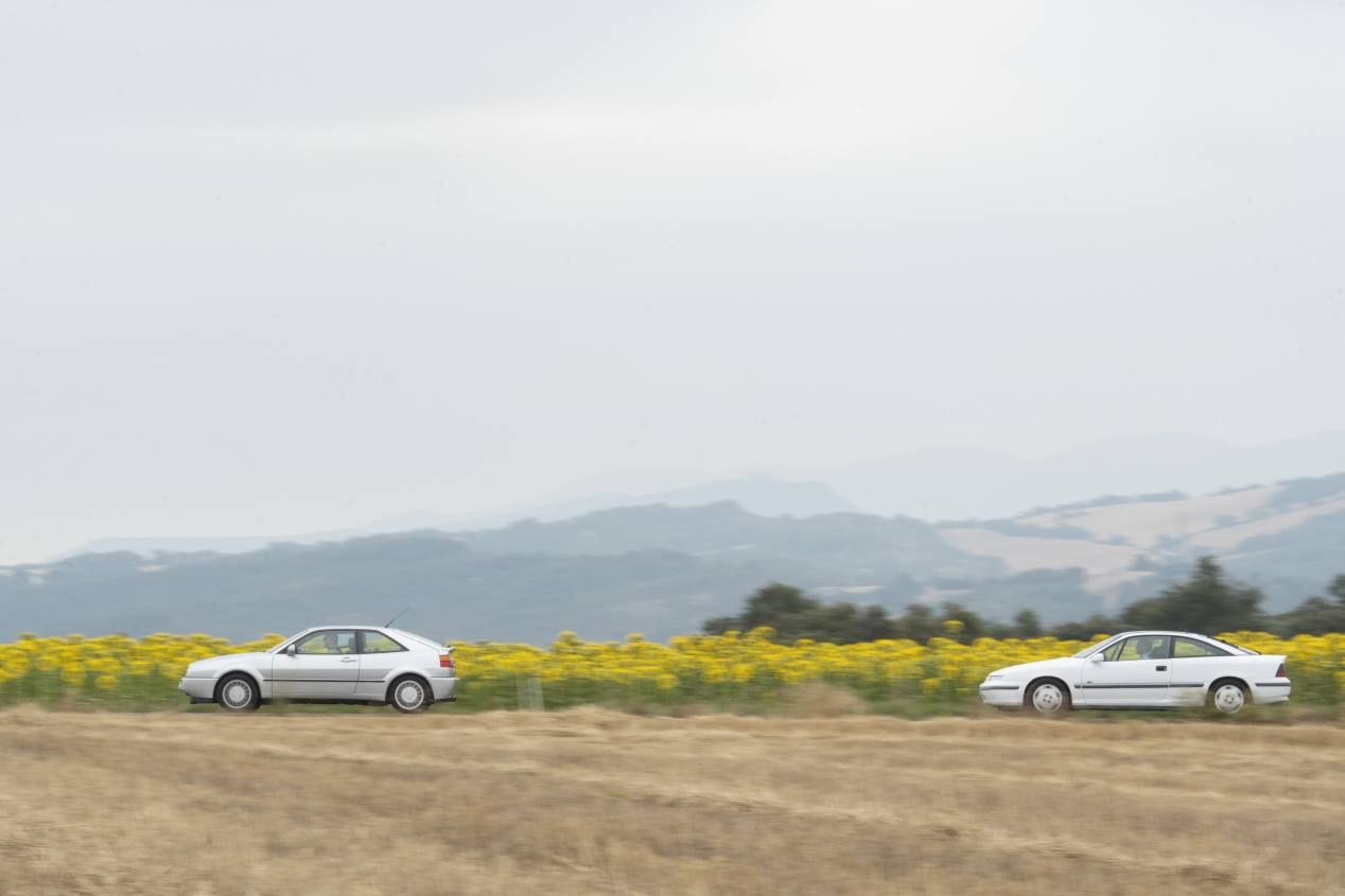 Coupés de leyenda: Opel Calibra vs VW Corrado