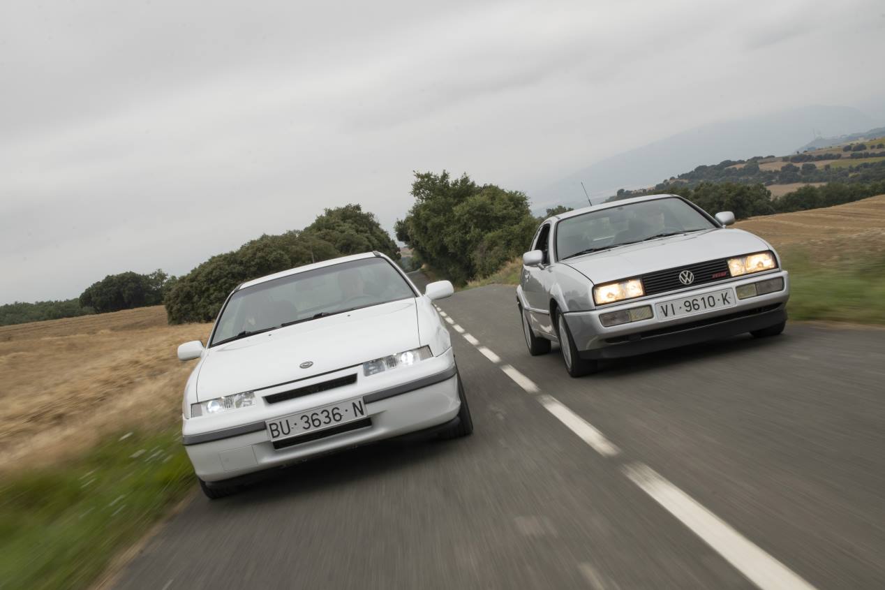 Coupés de leyenda: Opel Calibra vs VW Corrado