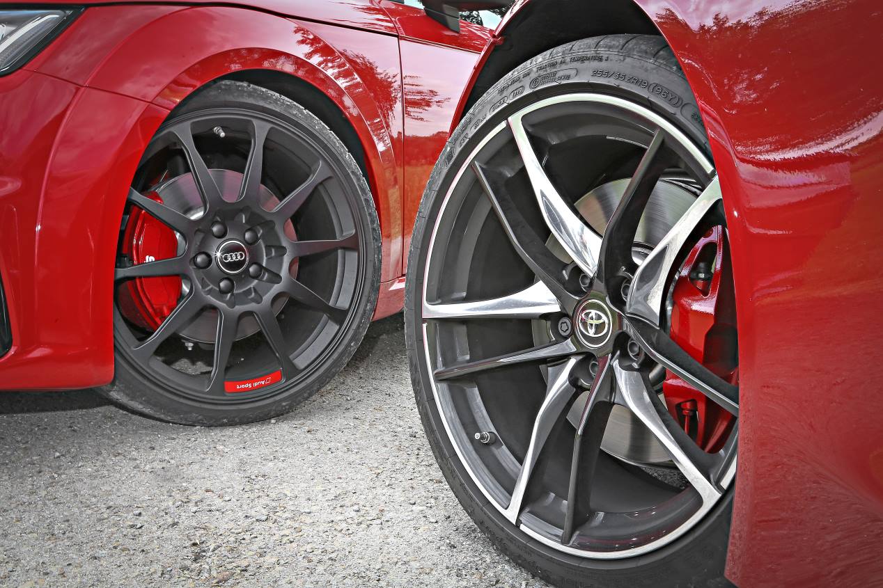 Audi TTS Competition vs Toyota Gr Supra: razón frente a corazón