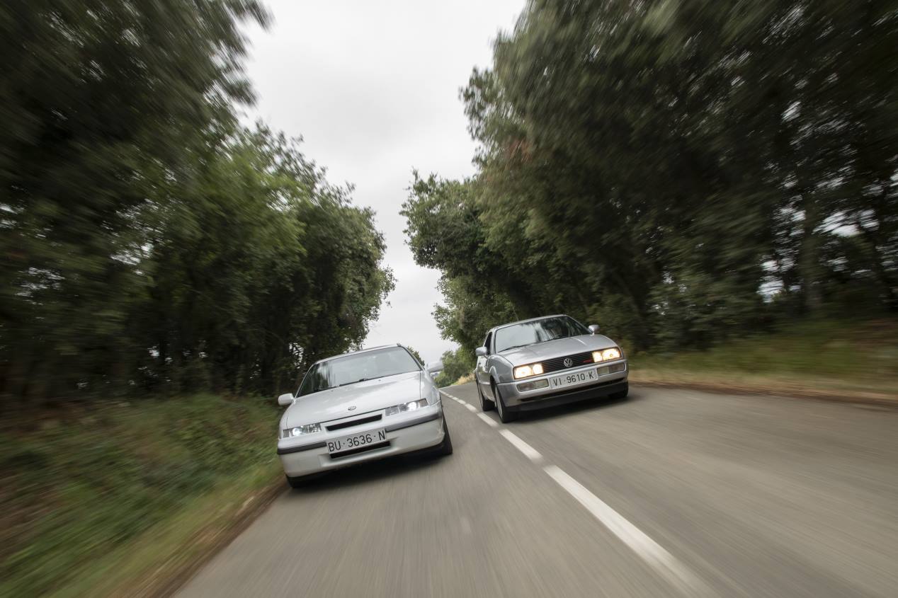 Coupés de leyenda: Opel Calibra vs VW Corrado
