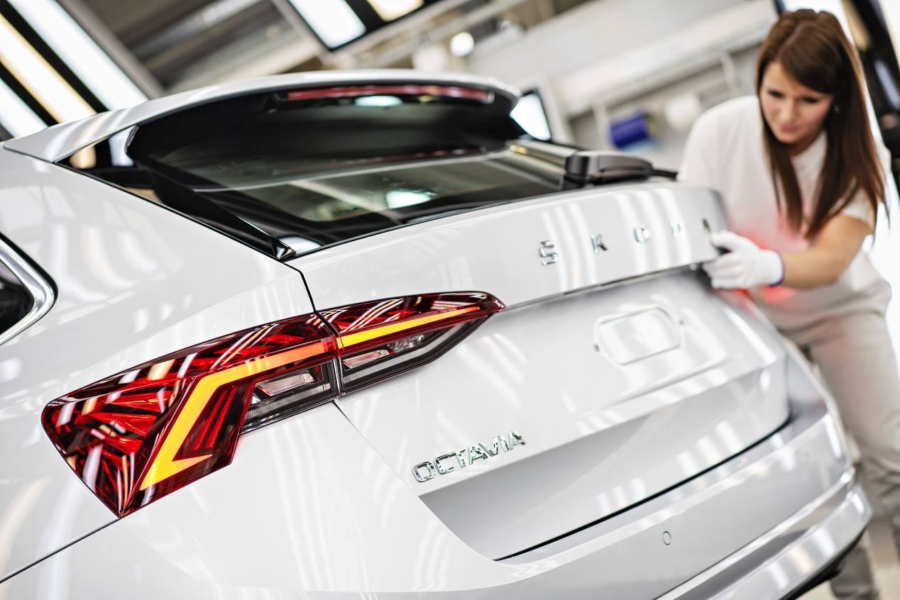 Skoda Octavia 2020: la cuarta generación empieza a fabricarse 