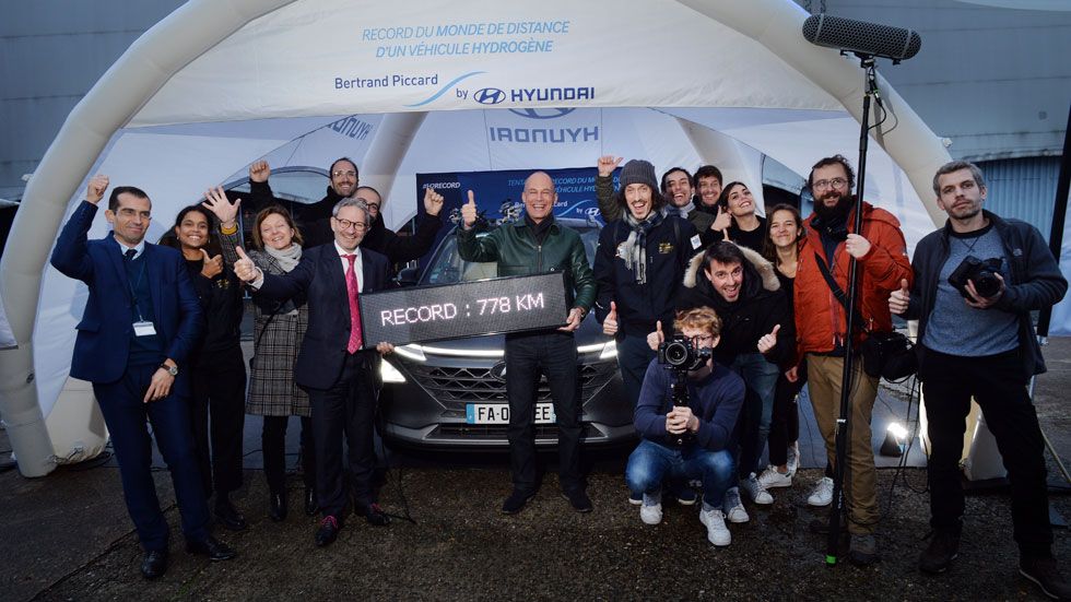 Hyundai Nexo: récord mundial de autonomía de un coche de hidrógeno