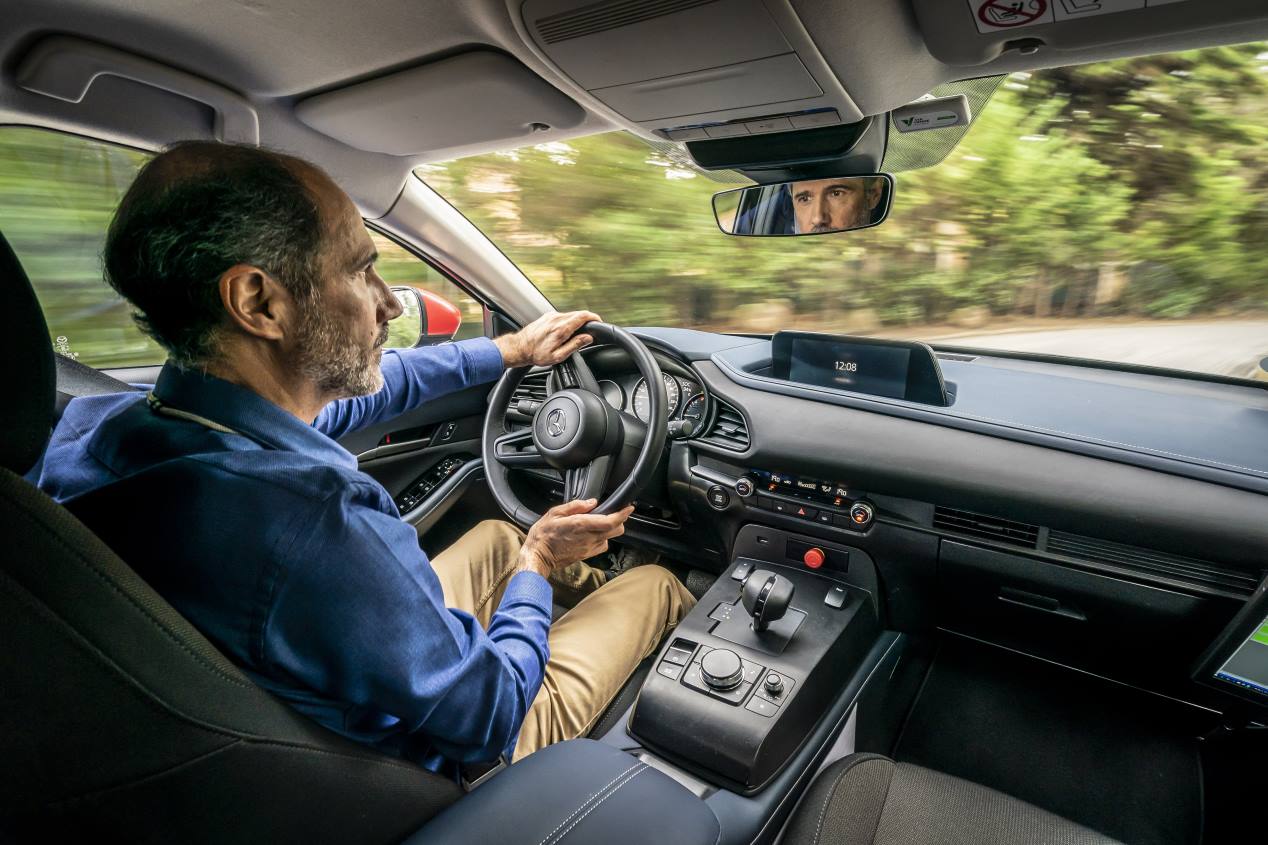 Mazda MX-30, a prueba el nuevo SUV eléctrico, en versión prototipo
