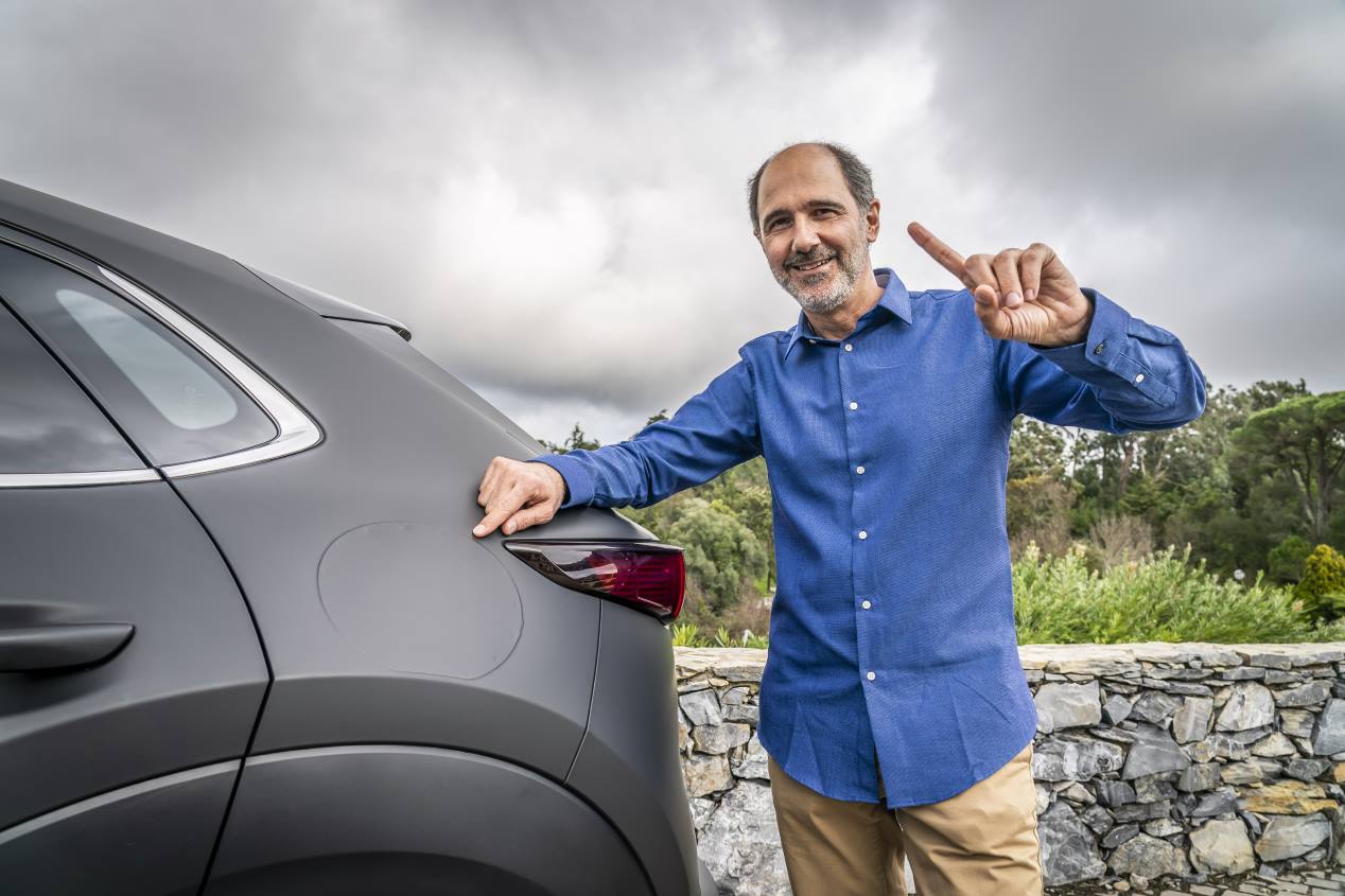 Mazda MX-30, a prueba el nuevo SUV eléctrico, en versión prototipo