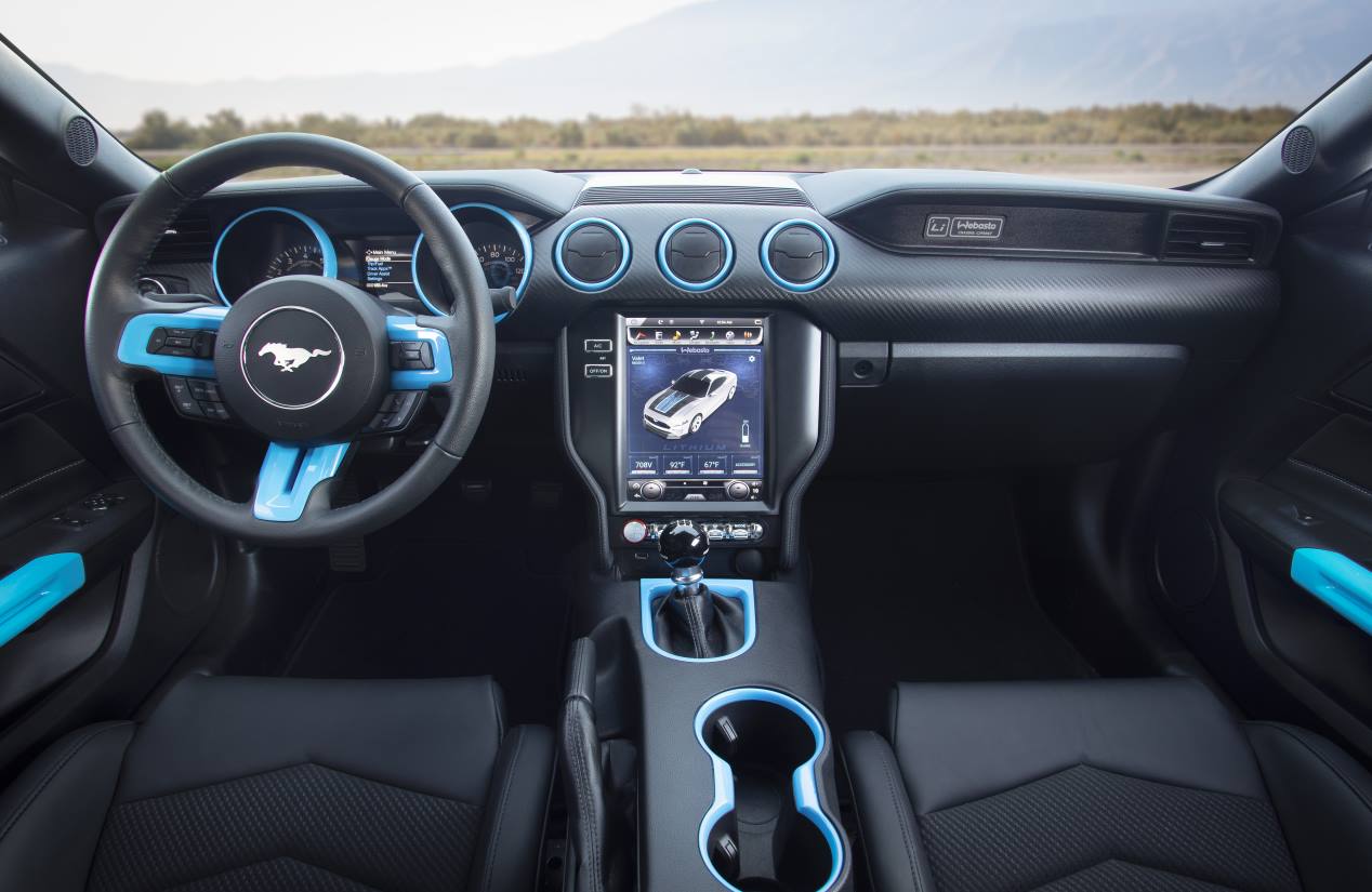 Así podría ser un futuro Ford Mustang eléctrico