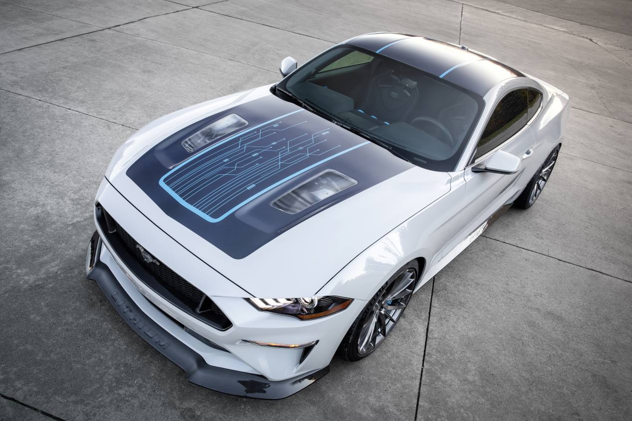 Así podría ser un futuro Ford Mustang eléctrico