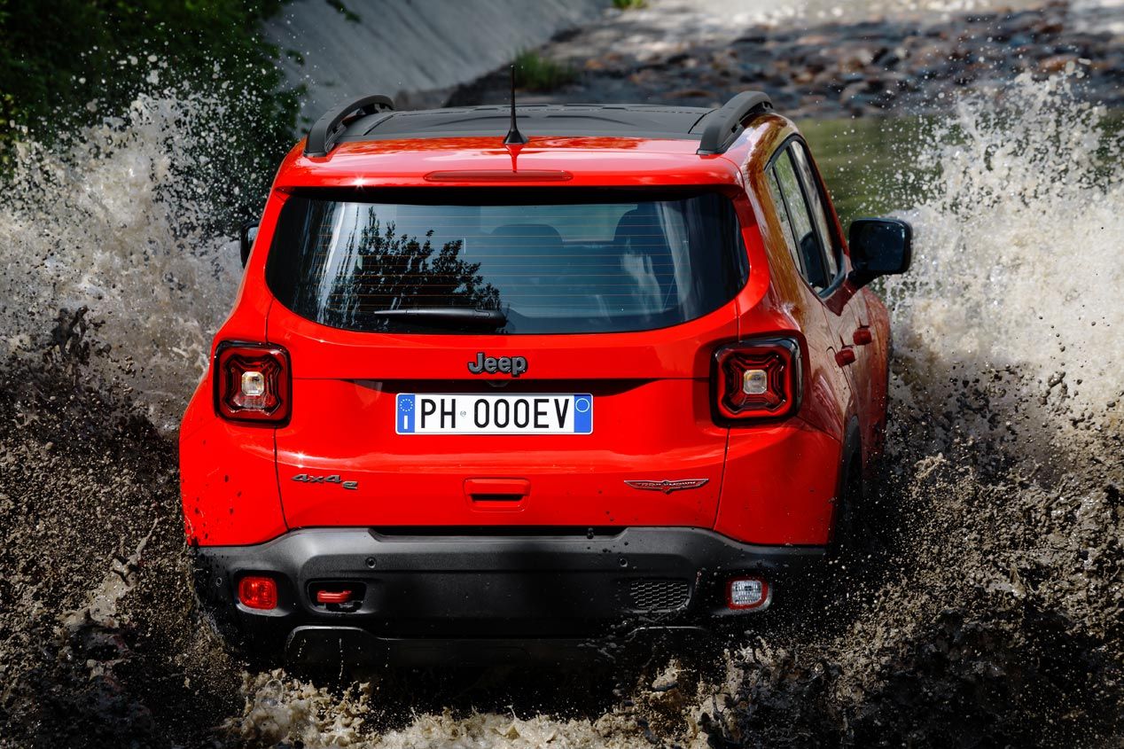 Jeep Renegade y Compass PHEV híbridos enchufables, en 2020