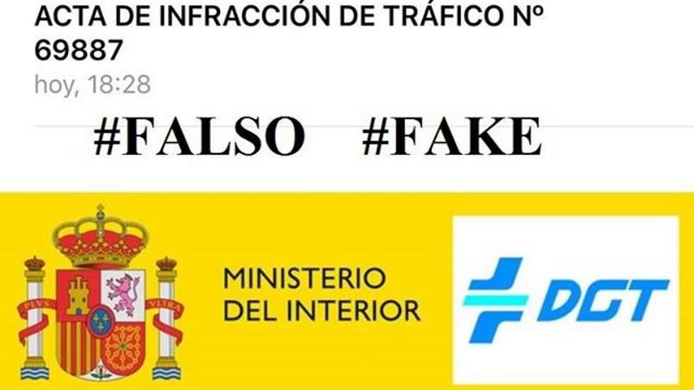Vuelve la multa falsa de la DGT: te pueden timar más de 1.300 euros