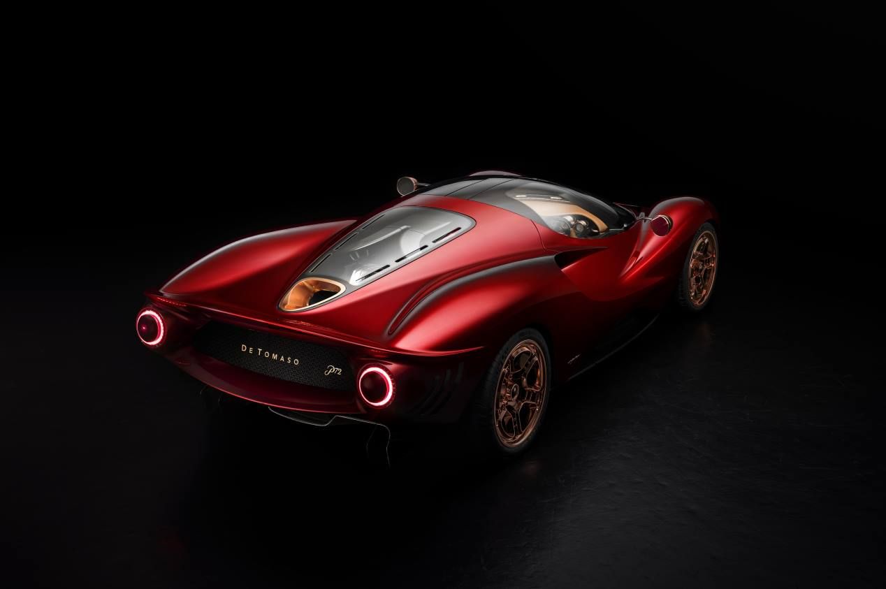 De Tomaso P72, vuelve la leyenda deportiva