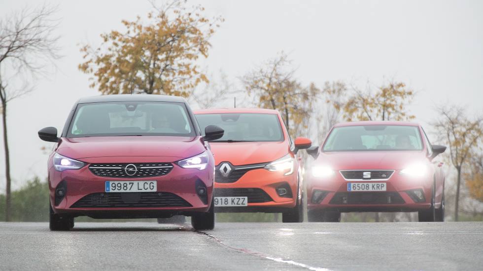 Nuevos Opel Corsa y Renault Cio frente a Seat Ibiza: qué utilitario de gasolina es mejor