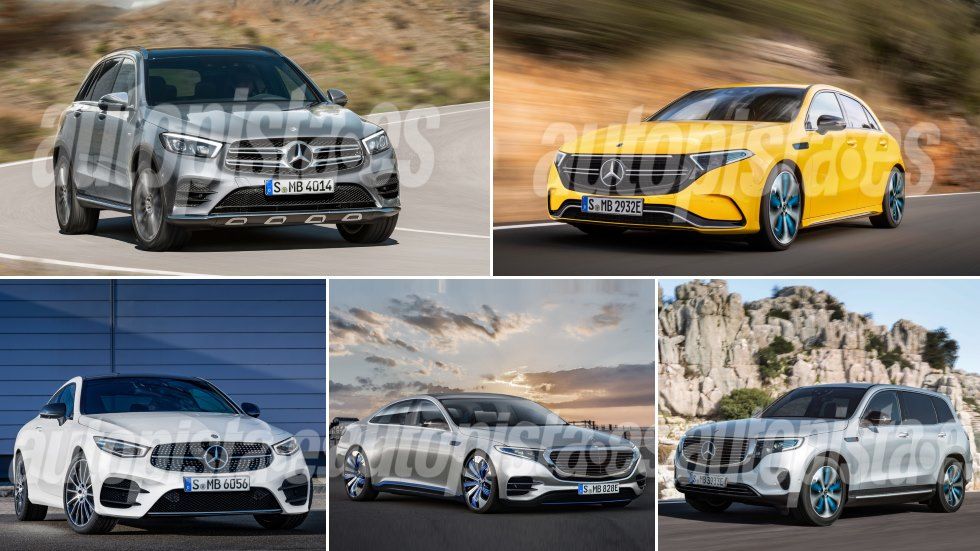 Todos los nuevos Mercedes que llegan hasta 2023: GLA, EQA, EQB, Clase A, GLC… 