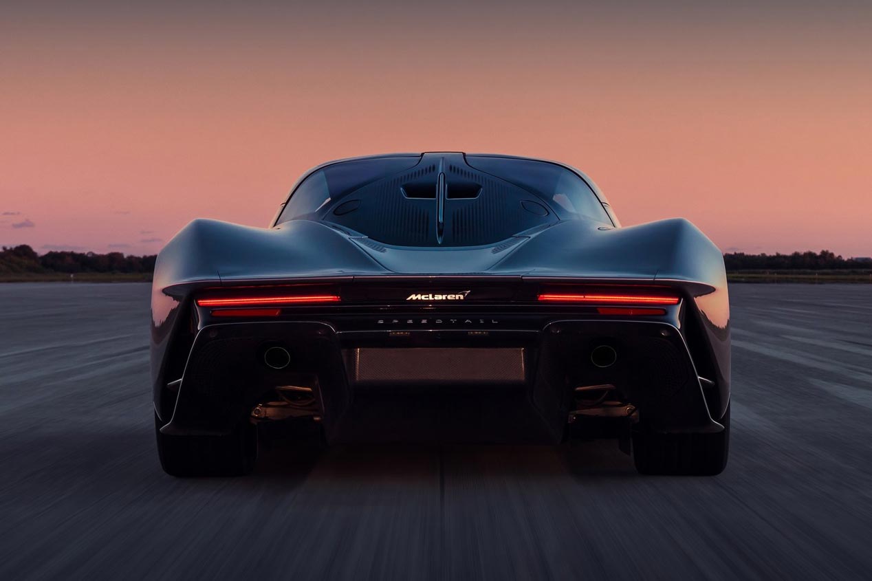 McLaren Speedtail: récord de velocidad en Woking