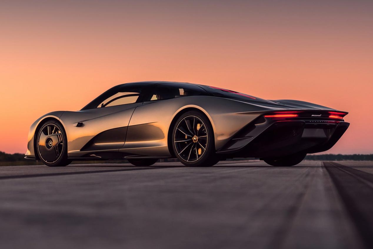 McLaren Speedtail: récord de velocidad en Woking