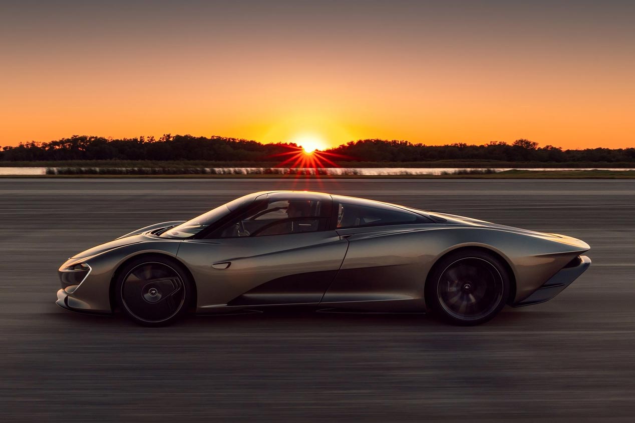 McLaren Speedtail: récord de velocidad en Woking