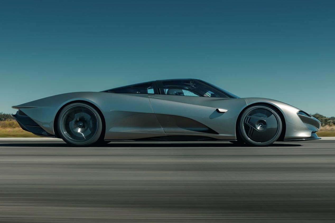 McLaren Speedtail: récord de velocidad en Woking