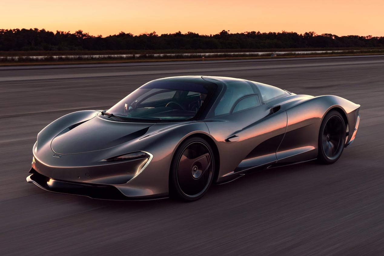 McLaren Speedtail: récord de velocidad en Woking