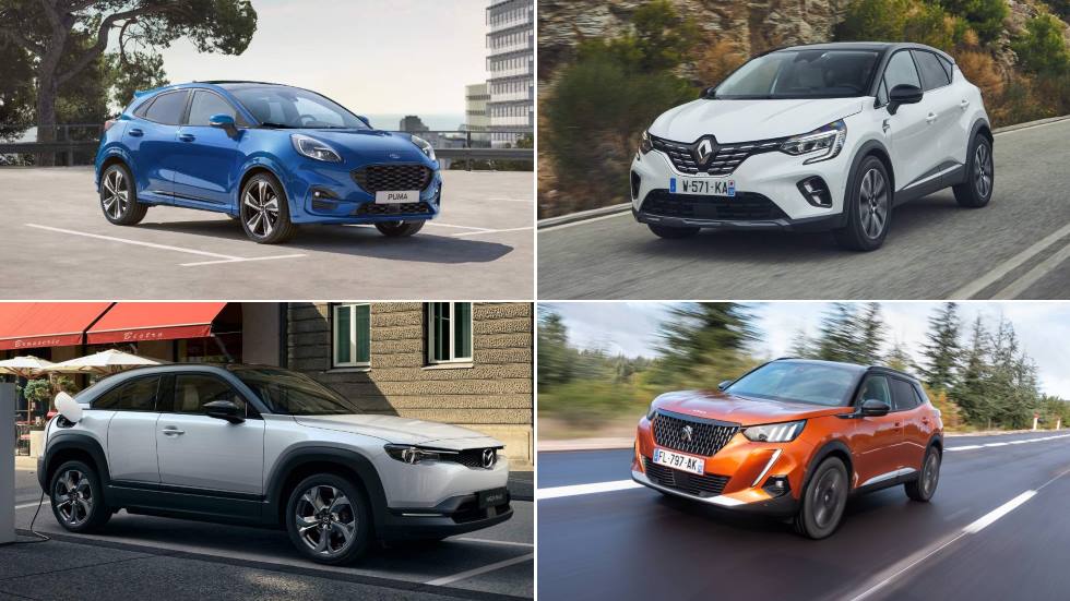 Peugeot 2008, Renault Captur, Ford Puma y Mazda MX-30: los nuevos SUV pequeños de 2020