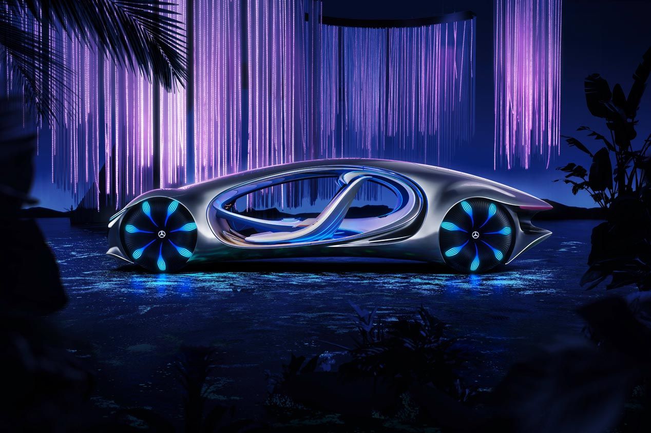 El Mercedes-Benz Vision AVTR Concept, presentado en Las Vegas
