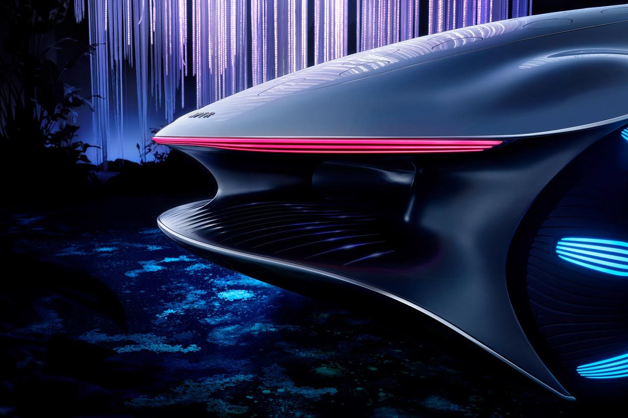 El Mercedes-Benz Vision AVTR Concept, presentado en Las Vegas