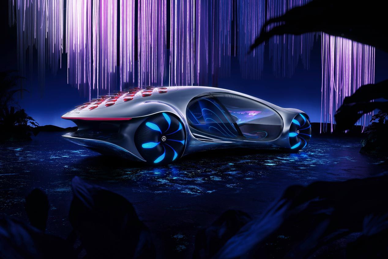 El Mercedes-Benz Vision AVTR Concept, presentado en Las Vegas