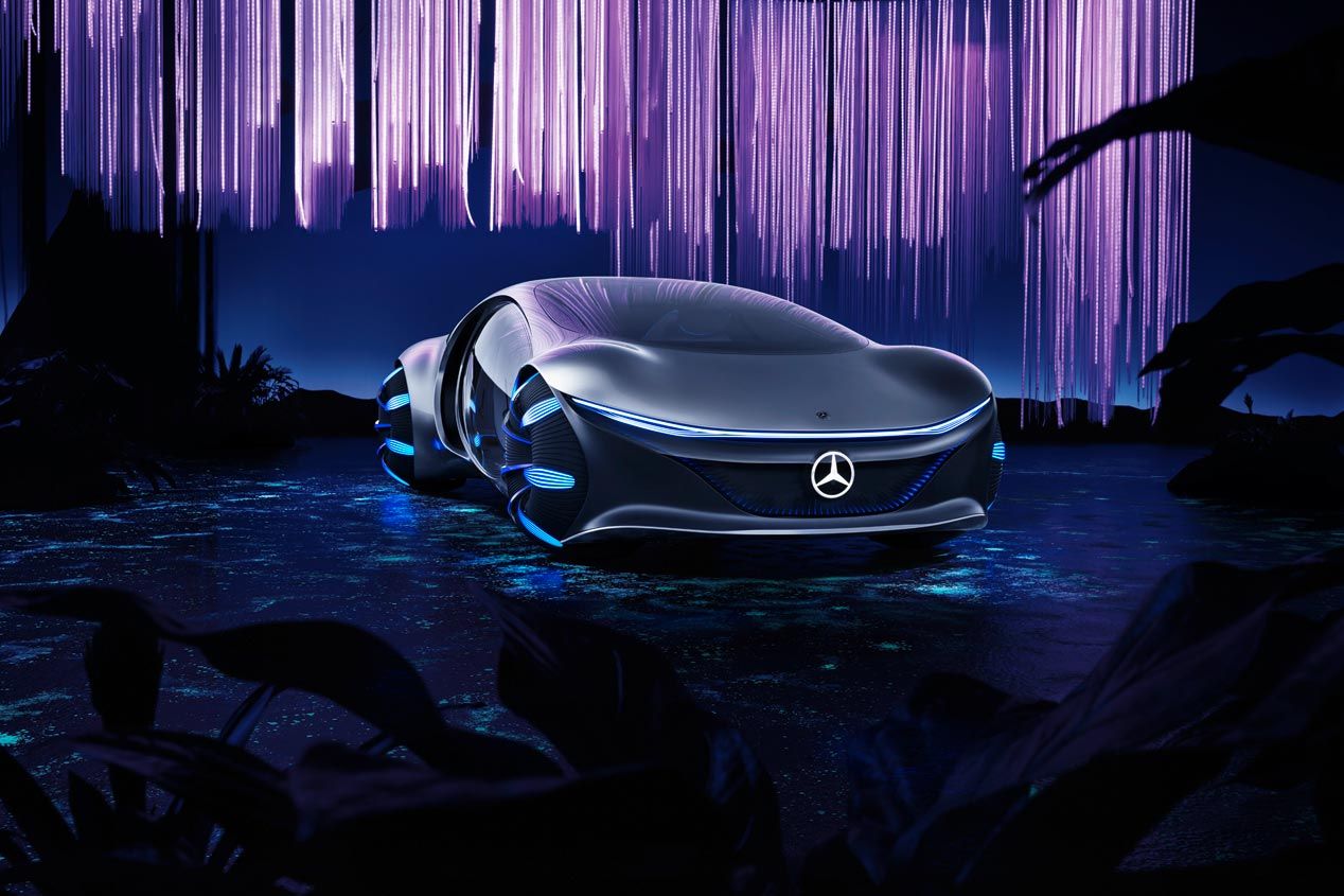El Mercedes-Benz Vision AVTR Concept, presentado en Las Vegas