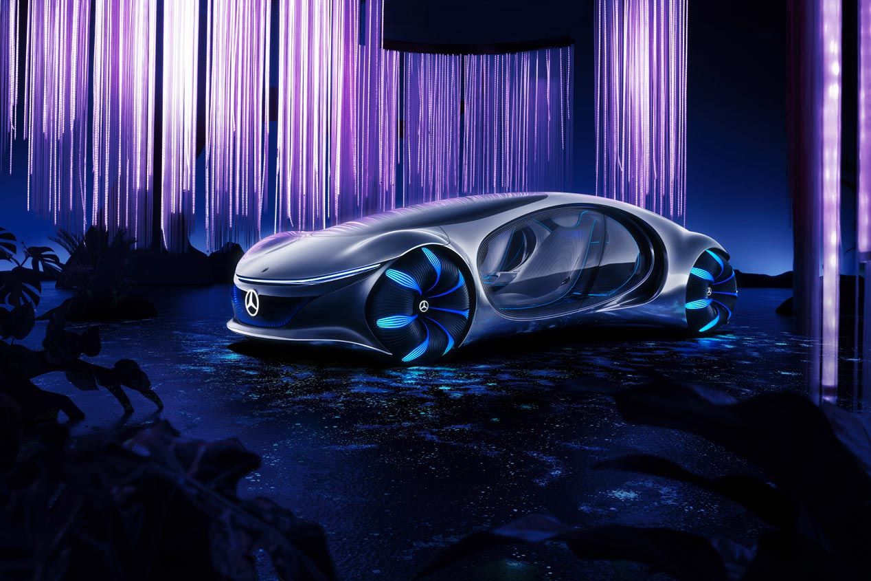El Mercedes-Benz Vision AVTR Concept, presentado en Las Vegas