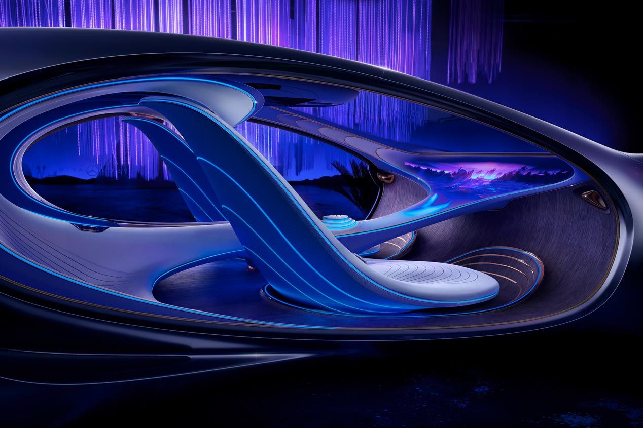 El Mercedes-Benz Vision AVTR Concept, presentado en Las Vegas