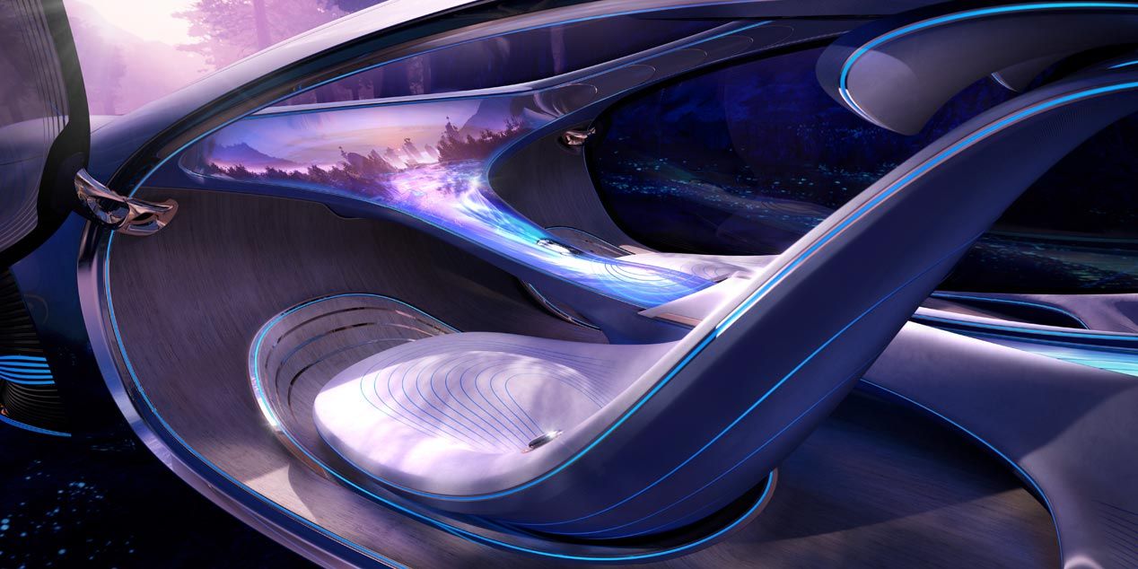 El Mercedes-Benz Vision AVTR Concept, presentado en Las Vegas
