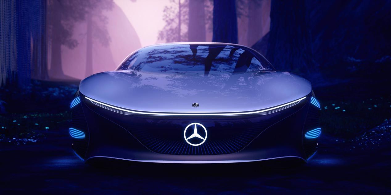 El Mercedes-Benz Vision AVTR Concept, presentado en Las Vegas