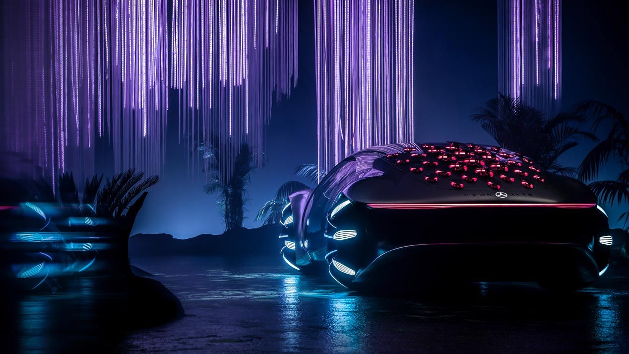 El Mercedes-Benz Vision AVTR Concept, presentado en Las Vegas