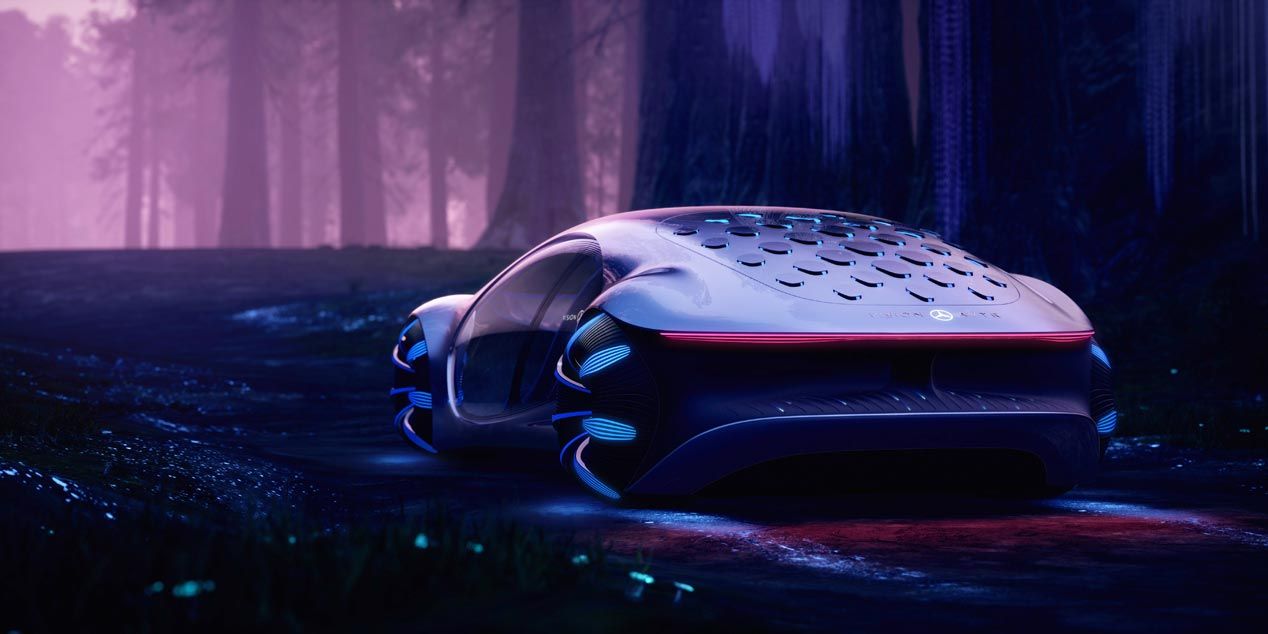 El Mercedes-Benz Vision AVTR Concept, presentado en Las Vegas