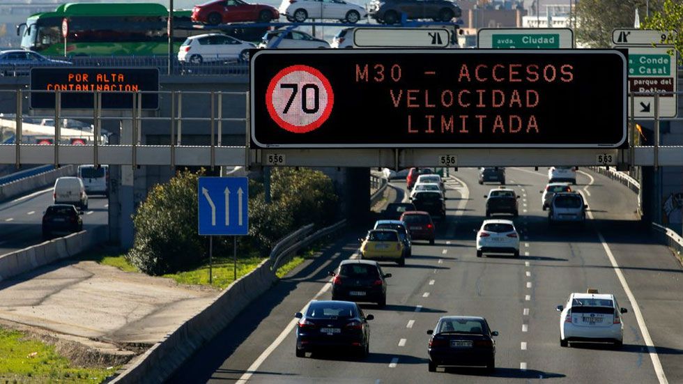 Activado el escenario 1 del protocolo anticontaminación de Madrid