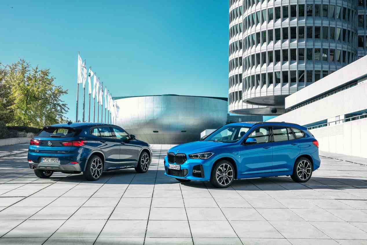 BMW X1 y X2 xDrive25e 2020: fotos de los nuevos SUV