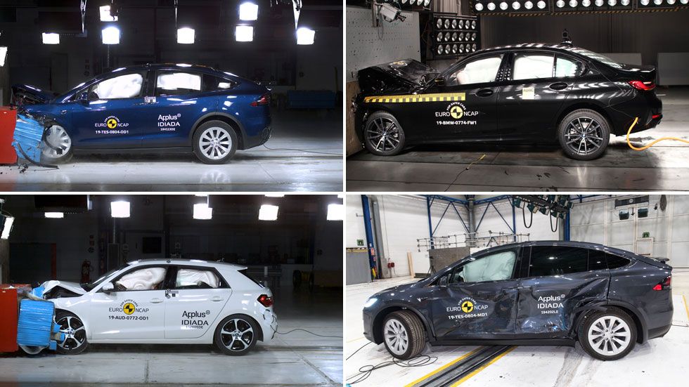 Los coches más seguros de 2019, según los test de choque Euro NCAP