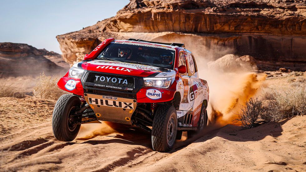 Dakar 2020: Alonso, segundo de etapa; Sainz sigue líder. | Foto: DPPI/ASO